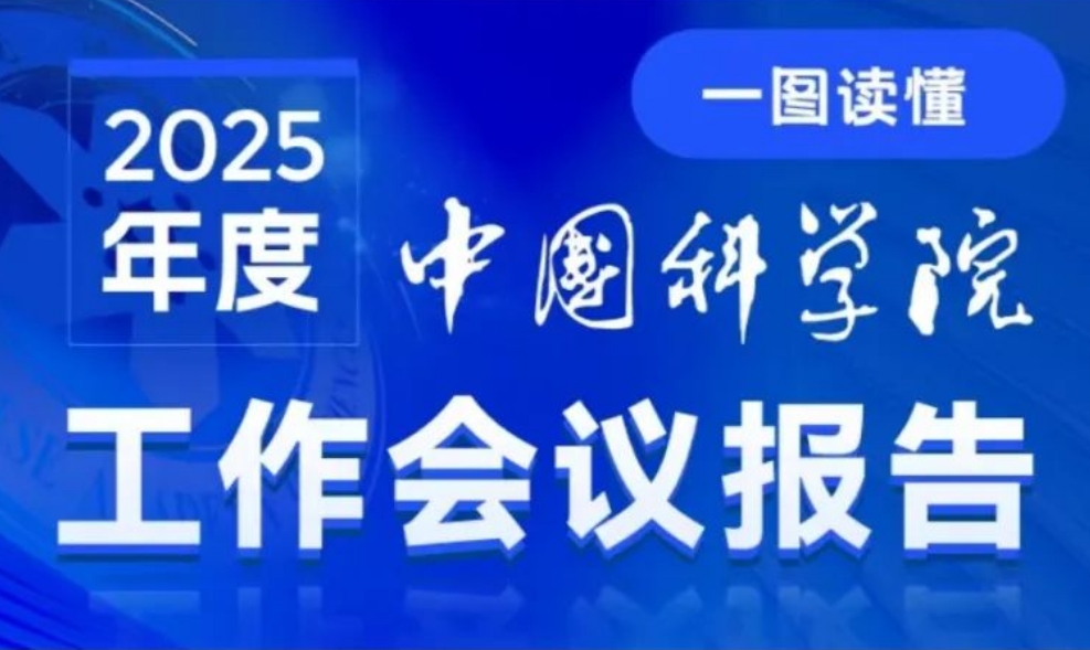 一图读懂：中国科学院2025年度工作会议报告